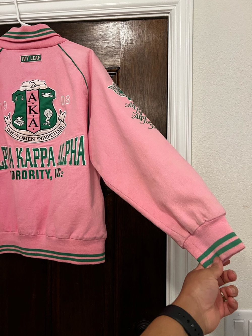 Pink Varsity Jacket - Picture 11 of 15